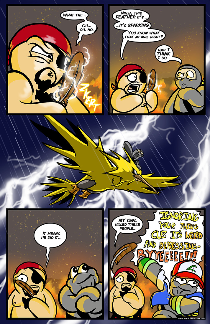 I guess you could say he...Zapdos guys.